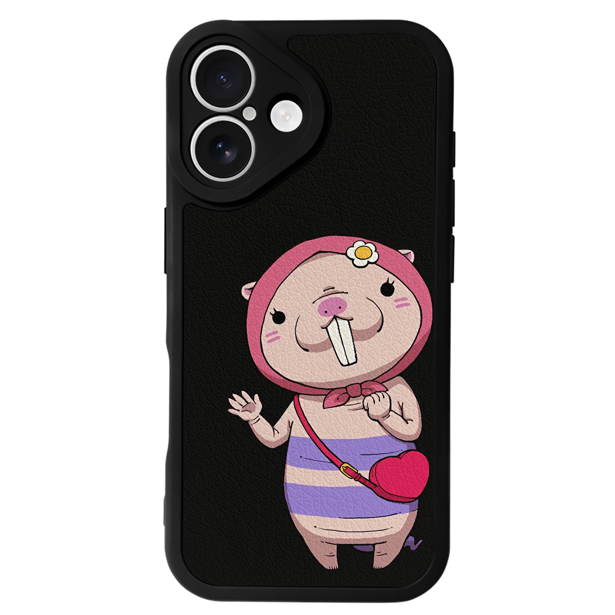 （画像用） 妖怪ウォッチ Yo-kai Watch 【iPhone 16シリーズ対応】シリコンスマホケース（レザー調） 材質：シリコン